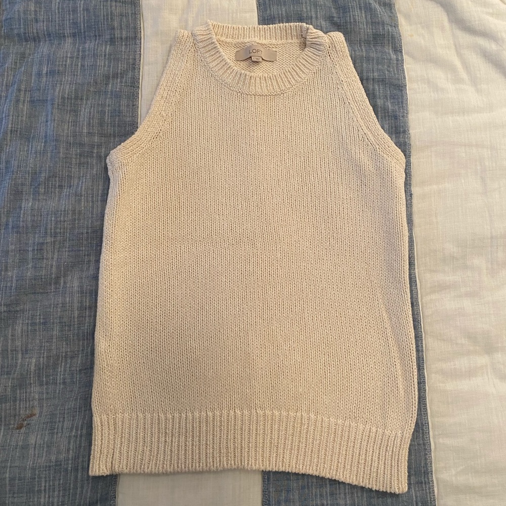 LOFT Sleeveless Sweater
